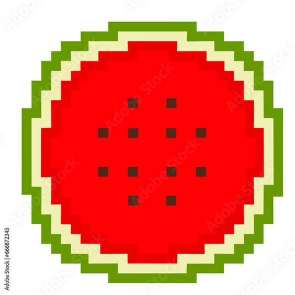 Obraz Watermelon illustration vector 