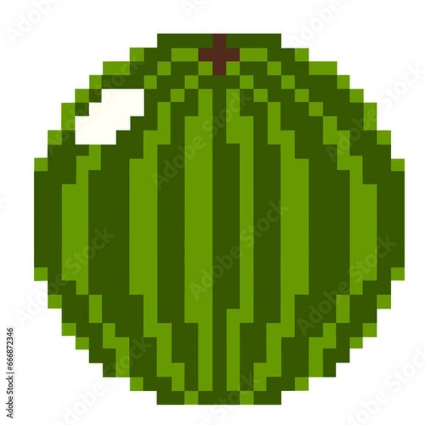 Obraz Watermelon illustration vector 
