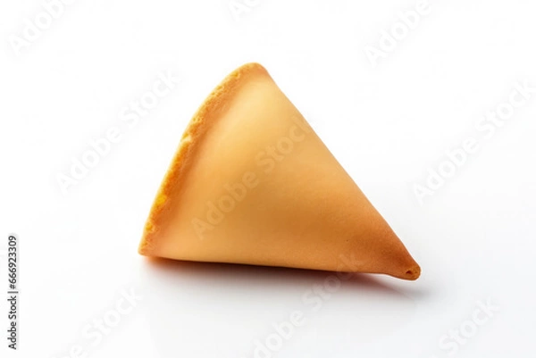 Fototapeta Fortune Cookie isolated on white background 