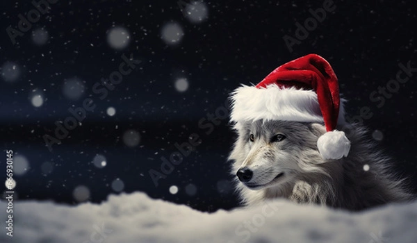 Fototapeta Winter Wolf Wonderland