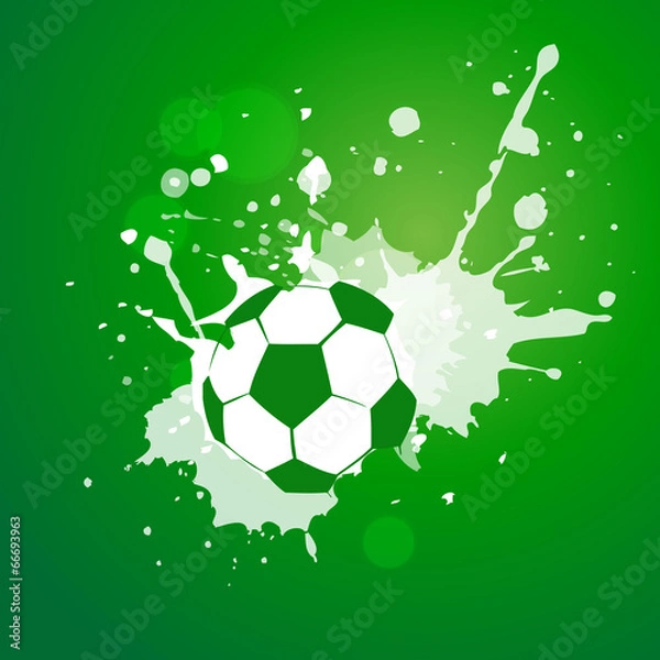 Fototapeta vector soccer design