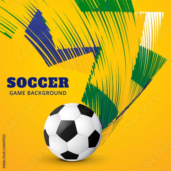 Obraz vector football game