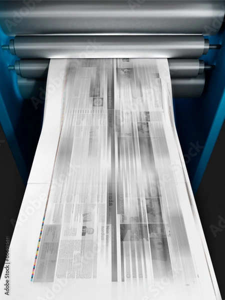 Obraz printing machine