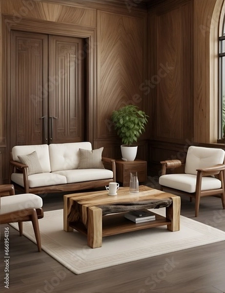 Fototapeta Habitación con estilo