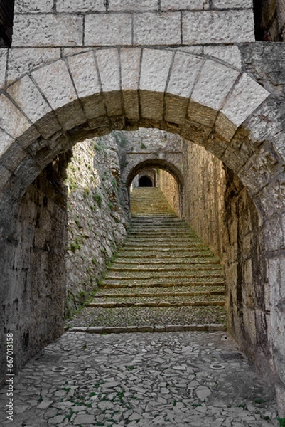 Fototapeta strada del soccorso