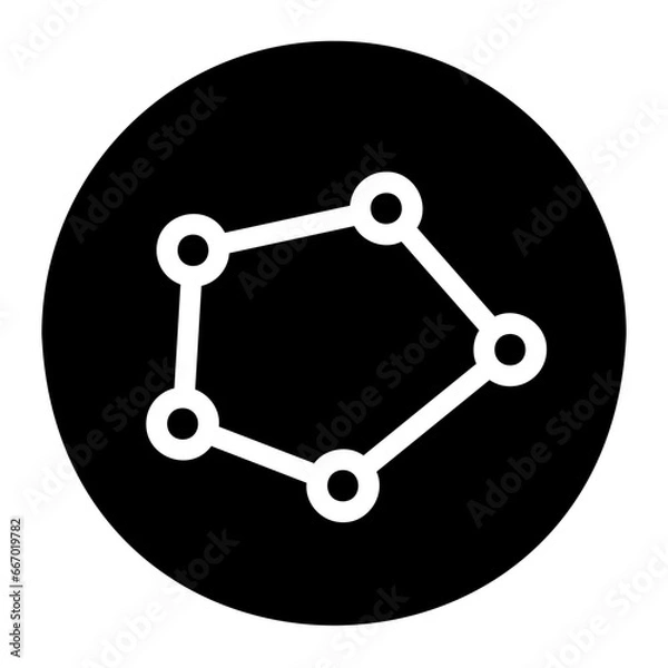 Fototapeta data analytics glyph icon