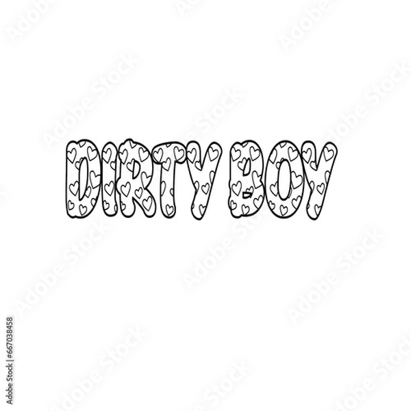 Obraz Hand-drawn lettering, Environment theme. Vector illustration, paint with a brush—isolated phrase on white background.