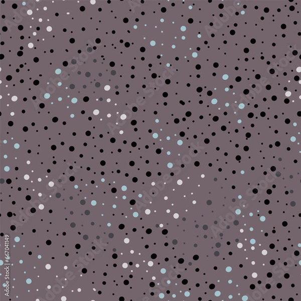 Obraz Seamless pattern of dots. Vector background