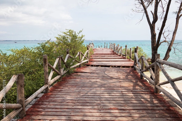 Obraz Ponte velha para o mar