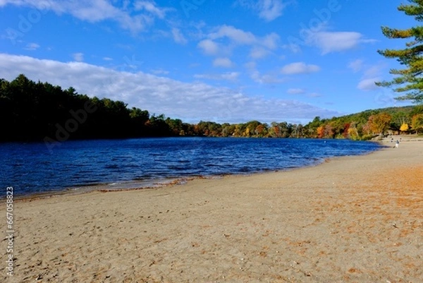 Obraz beach with water