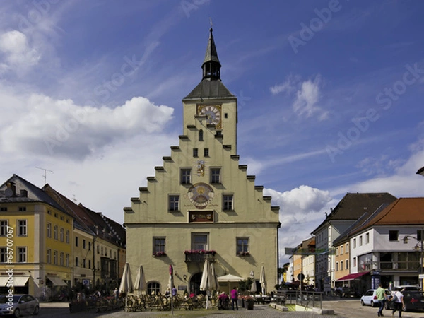 Obraz Rathausplatz Deggendorf