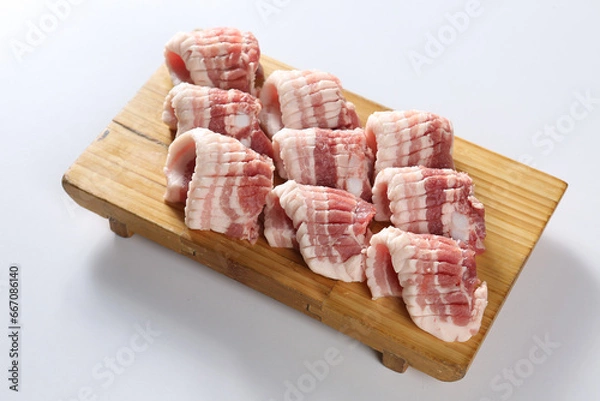 Obraz samgyeopsal, pork belly, 삼겹살, 오겹살