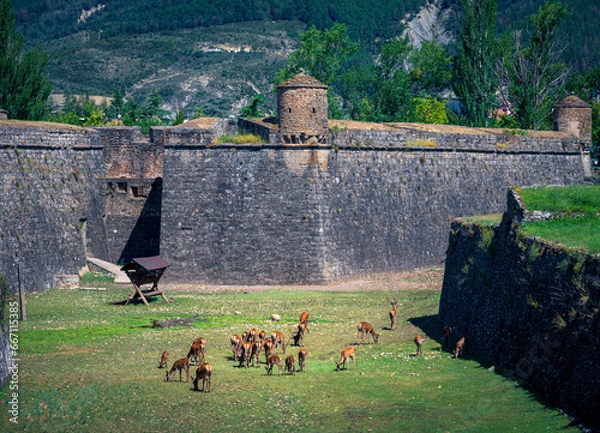 Obraz Jaca is a city in the province of Huesca, capital of the region of Jacetania in Aragon, Spain.