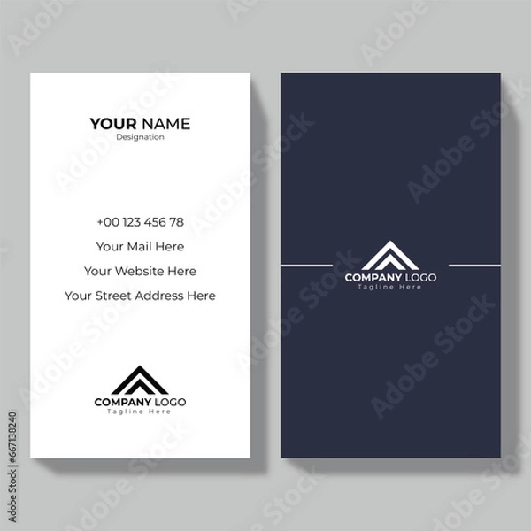 Obraz Vector professional & creative business card design