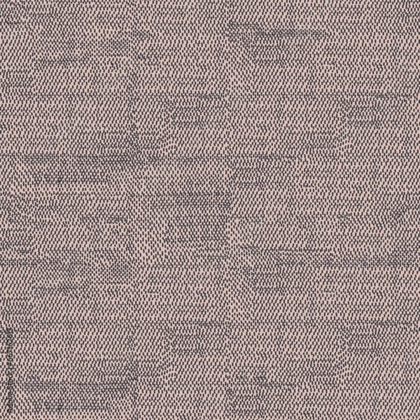Fototapeta Black and pink rustic geometric texture pattern. Abstract doodle stripes design that looks like sackcloth. Dark and moody tonal stroke design with primitive, old look and natural feel.