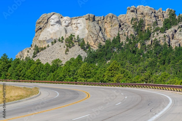 Obraz US Presidents at Mount Rushmore