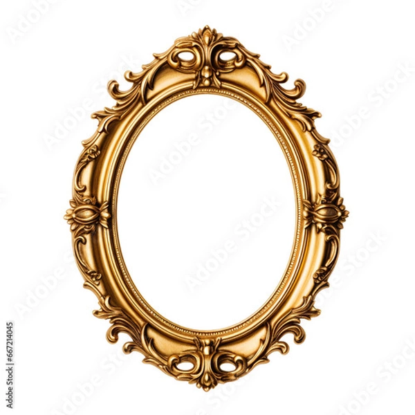 Obraz antique gold picture frame