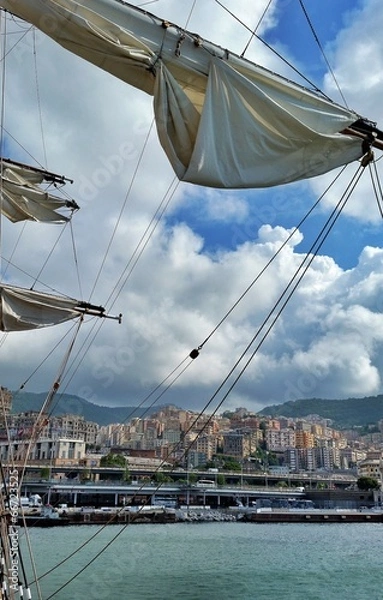 Obraz Genova from a boat