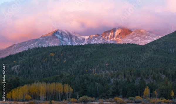 Obraz Mountain sunrise