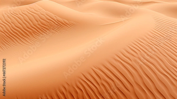 Obraz Sand texture background image, Generative AI 