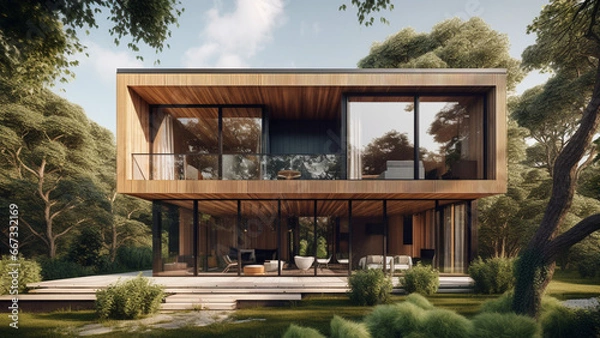 Obraz Modern Housing Concept