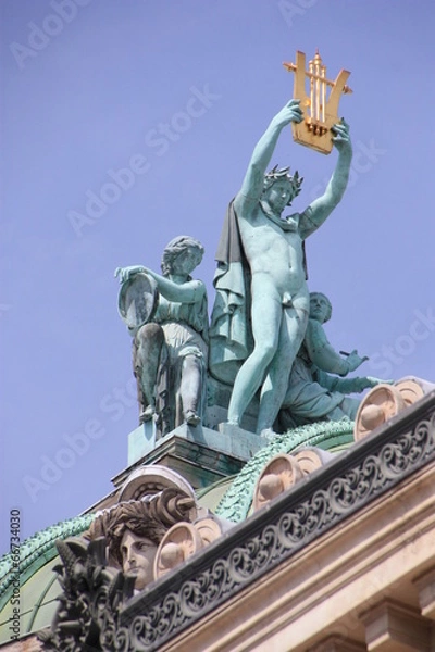 Obraz Opera w Paryżu szczegóły