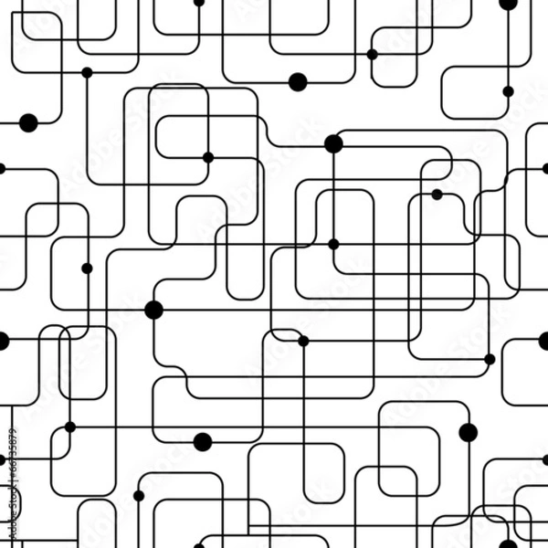 Fototapeta Seamless Geometric Pattern.