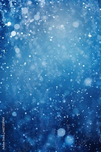 Fototapeta Frosty Winter Design Background