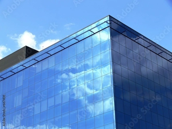 Obraz building of businessmen