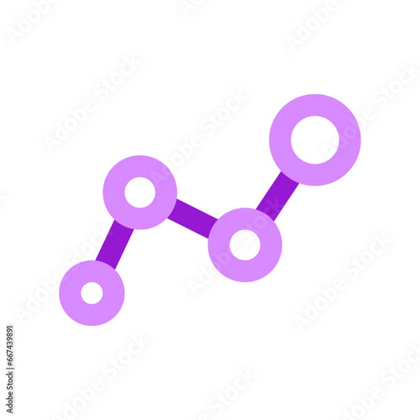 Obraz Editable timeline, chart vector icon. Map, location, navigation. Part of a big icon set family. Perfect for web and app interfaces, presentations, infographics, etc