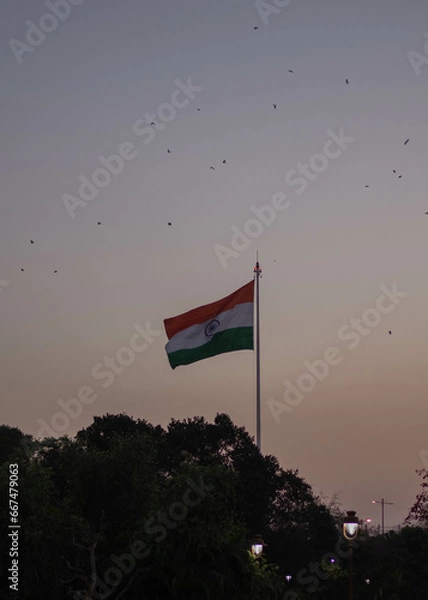 Fototapeta インドの国旗