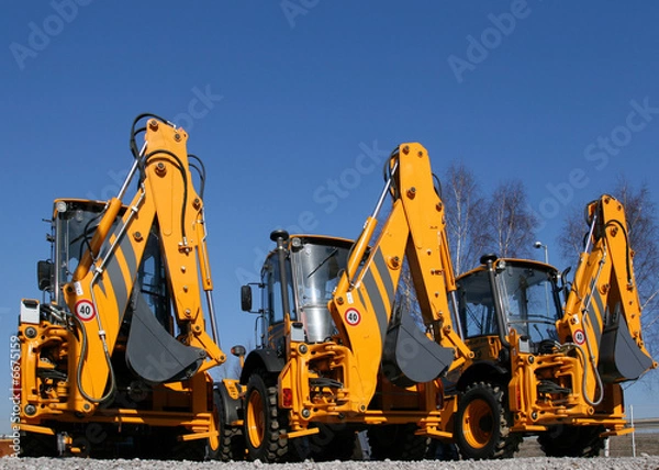 Obraz Construction machinery