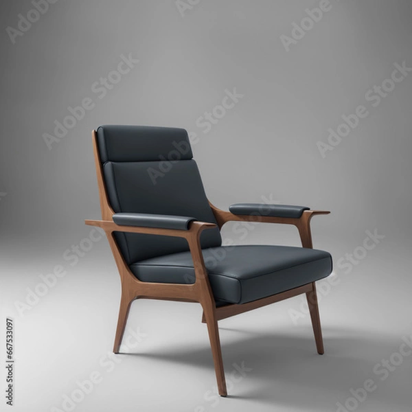 Fototapeta 近未来な部屋にある椅子