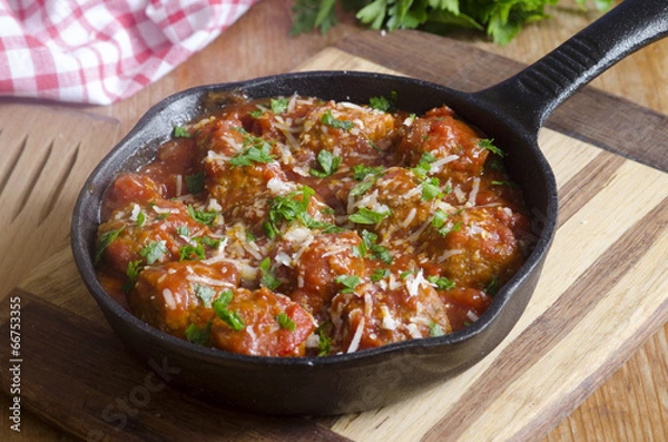 Fototapeta Tapas Albondigas