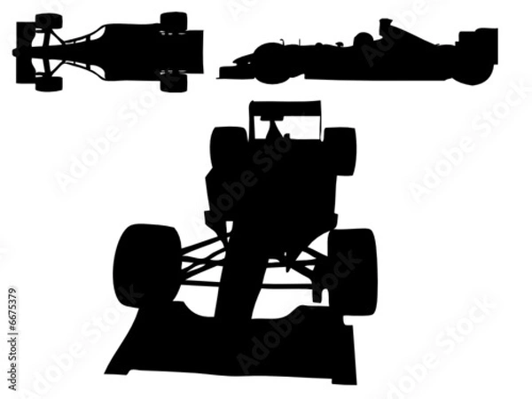Obraz Formula  silhouette
