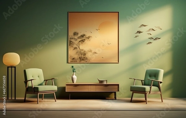 Fototapeta modern living room