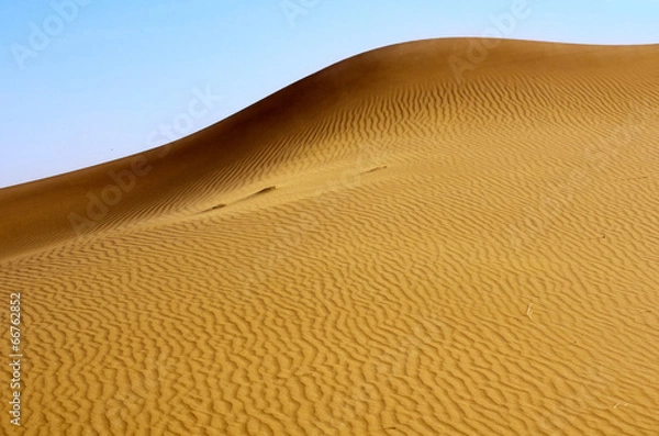 Obraz Sahara lines.Erg chebi dunes.Merzouga.Morocco