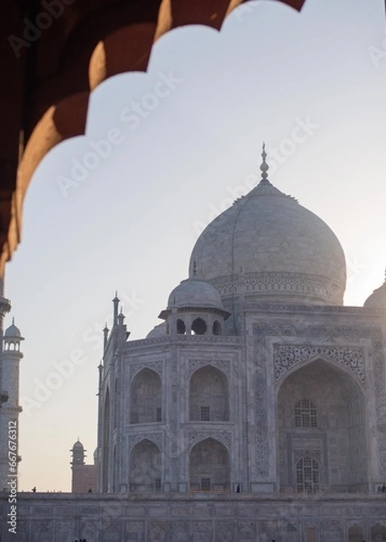 Fototapeta インド旅行　タージマハル