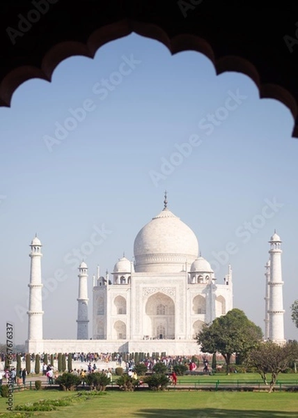 Fototapeta インド旅行　タージマハル