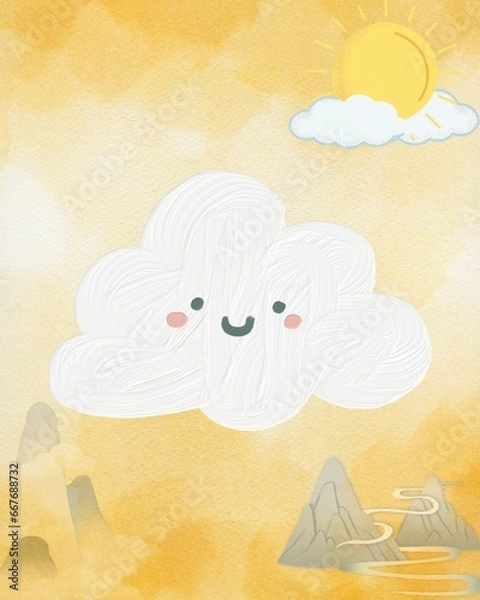 Obraz Cloud landscape