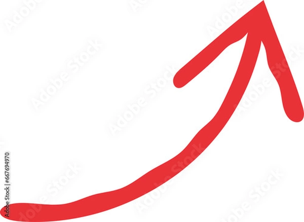 Fototapeta 赤い矢印