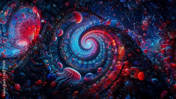 Obraz Jellyfish From Beyond