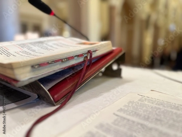 Obraz missal on Sunday
