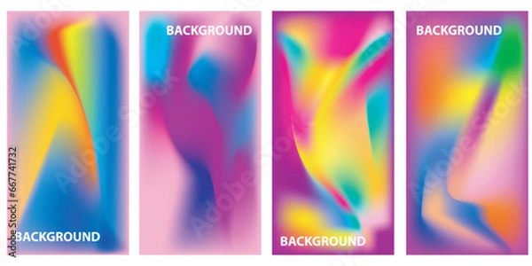 Obraz abstract rainbow background