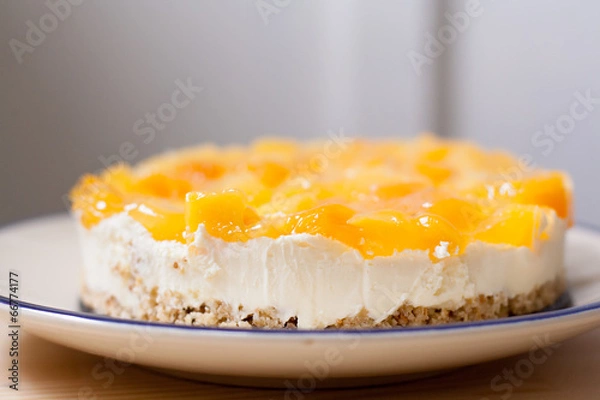 Fototapeta Fruity cheesecake