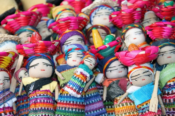 Fototapeta Rzemiosła w Chichicastenango, Gwatemala