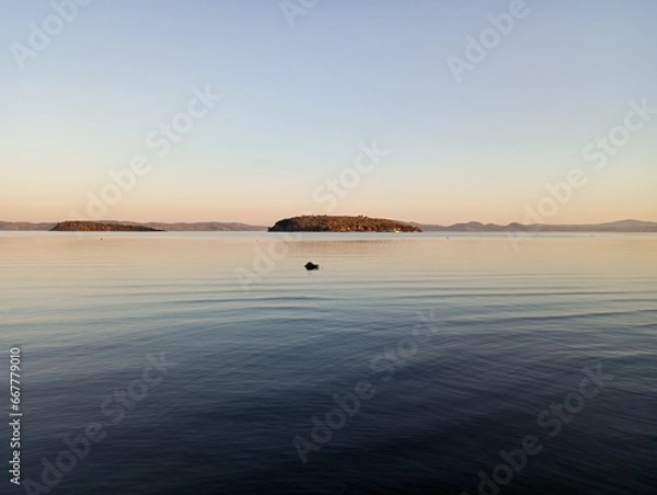 Obraz Jezioro w  Toskanii