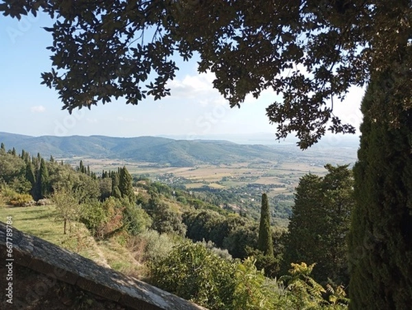 Obraz Krajobraz Toskania Cortona