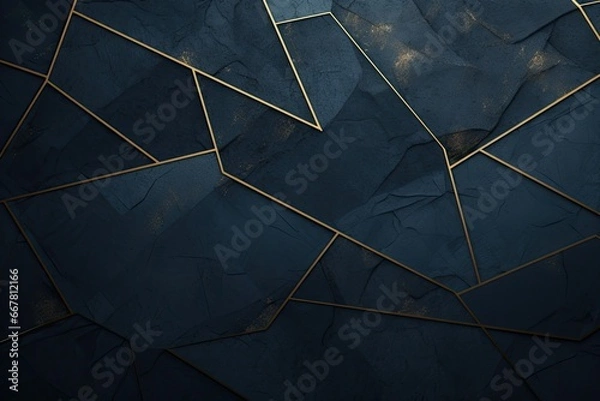 Fototapeta abstract background illustration with golden details.