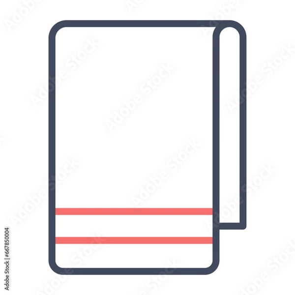 Fototapeta Towel Icon